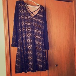 Lacey Black Dress